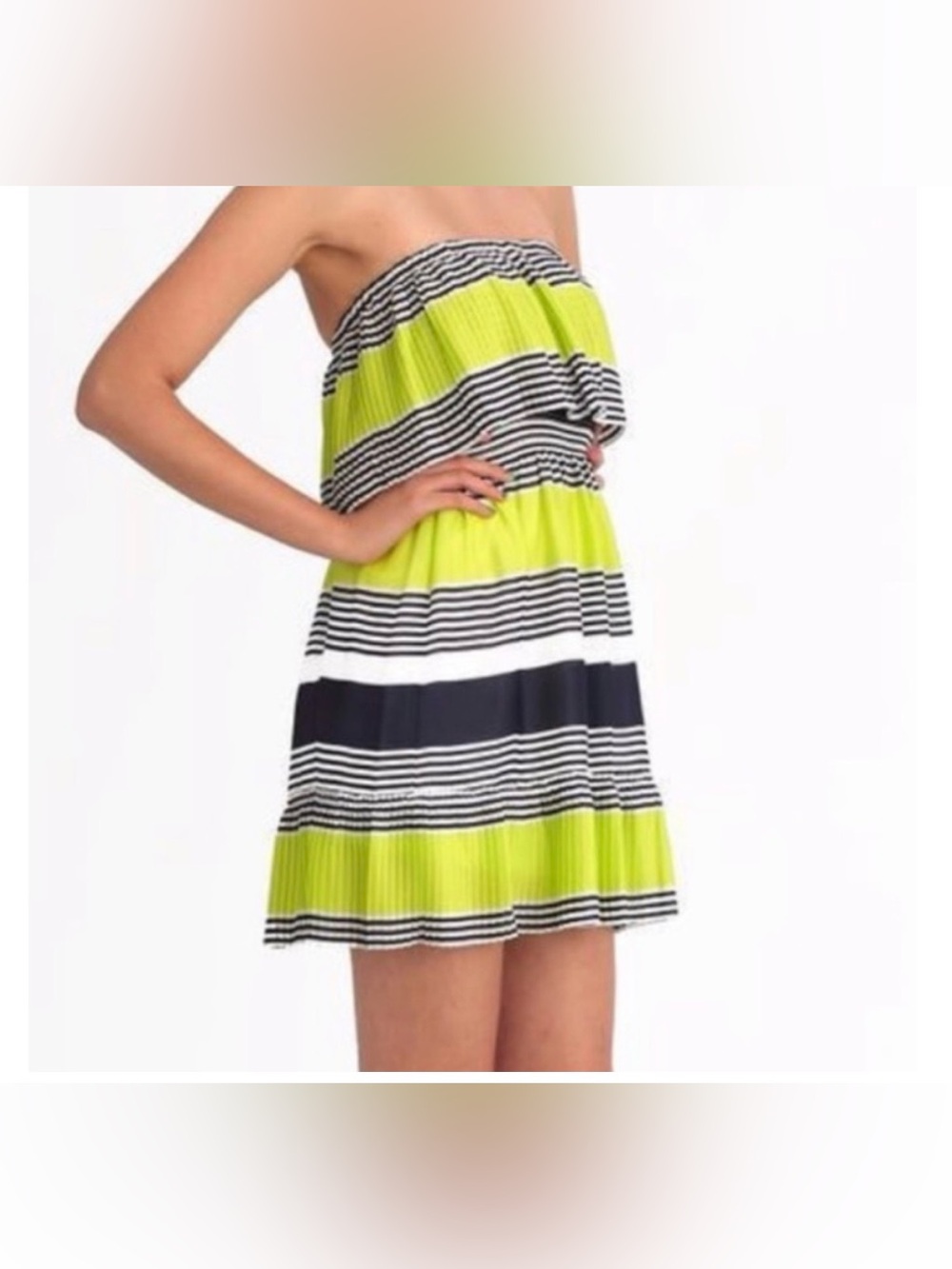 Max & Cleo Strapless Dress- Size Small